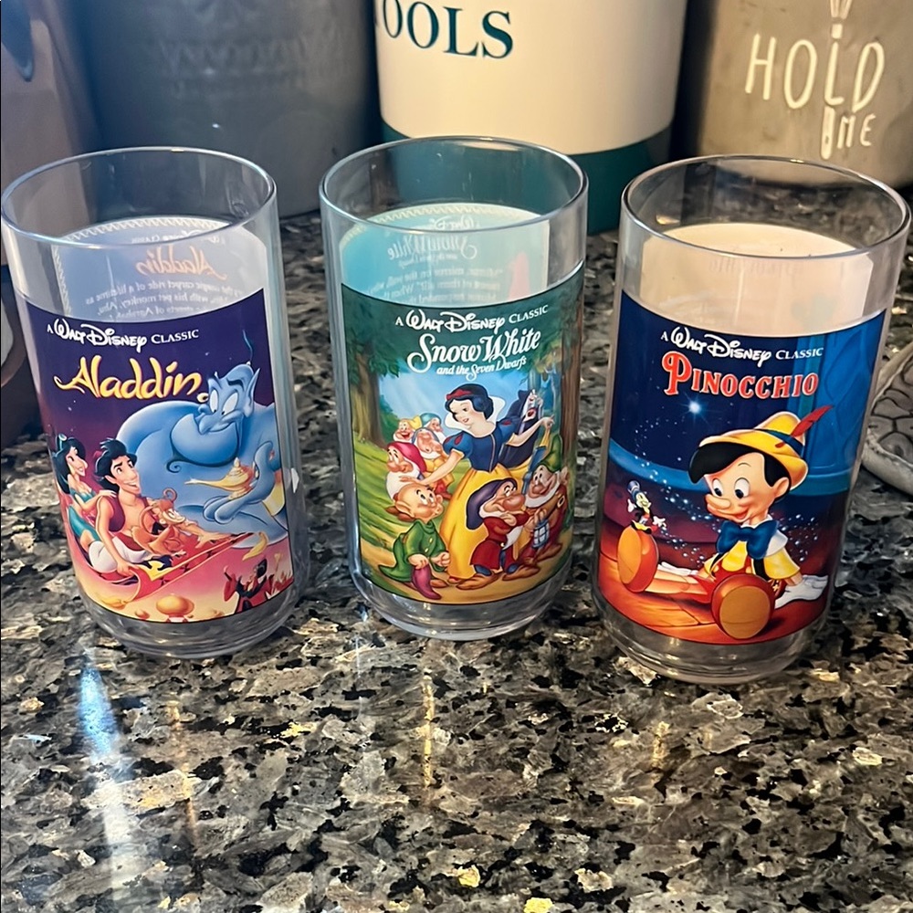Disney Collector Series Glass Set